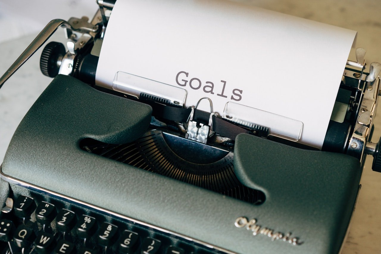 stay motivated - goals-typewriter stay motived - goals